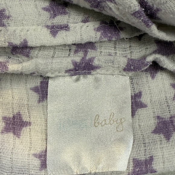 Aden + Anais - Set of 3 Lavender Muslin Blankets - Picture 4 of 5